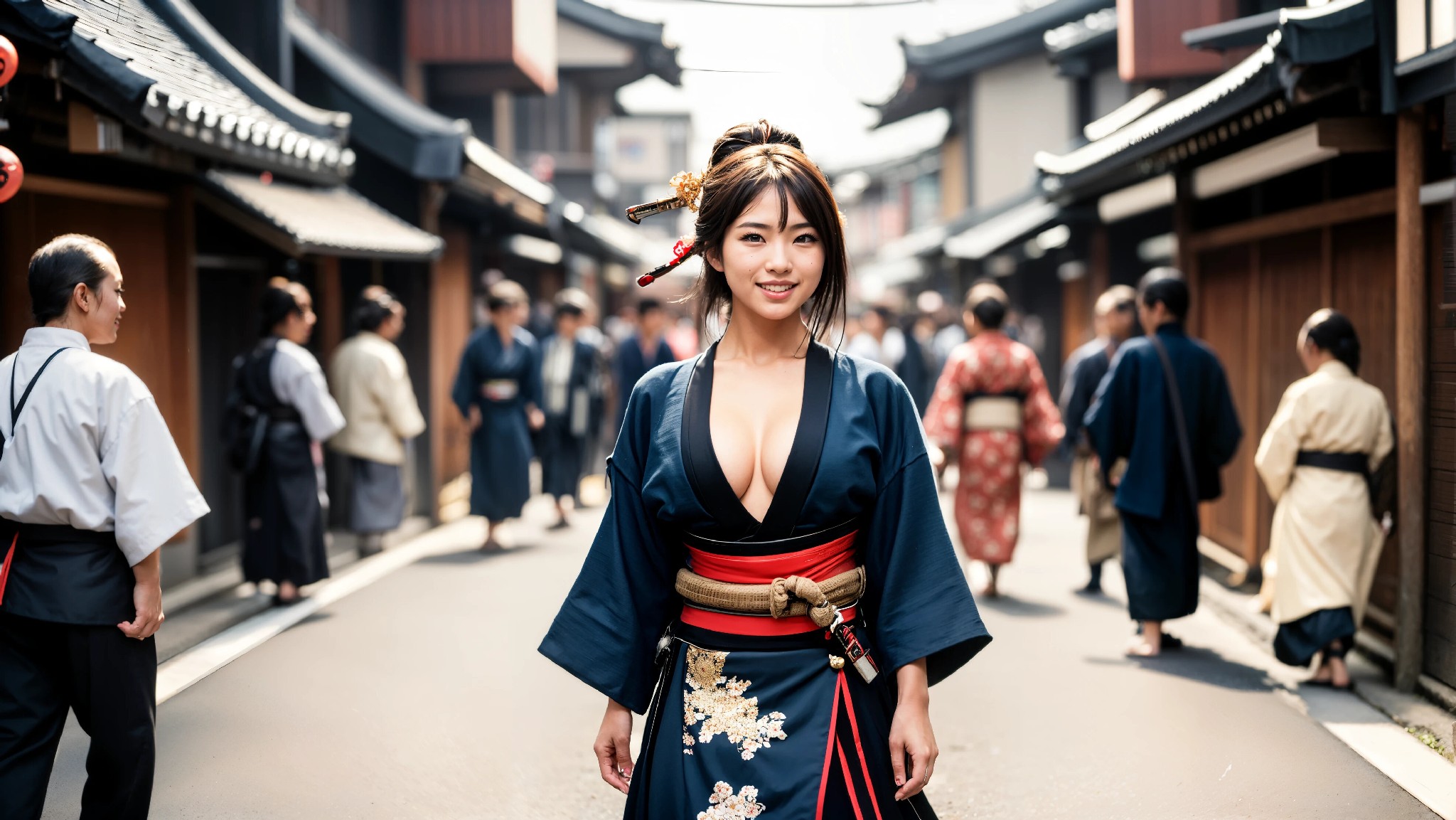Cute Samurai Girl Cosplay & Fashion