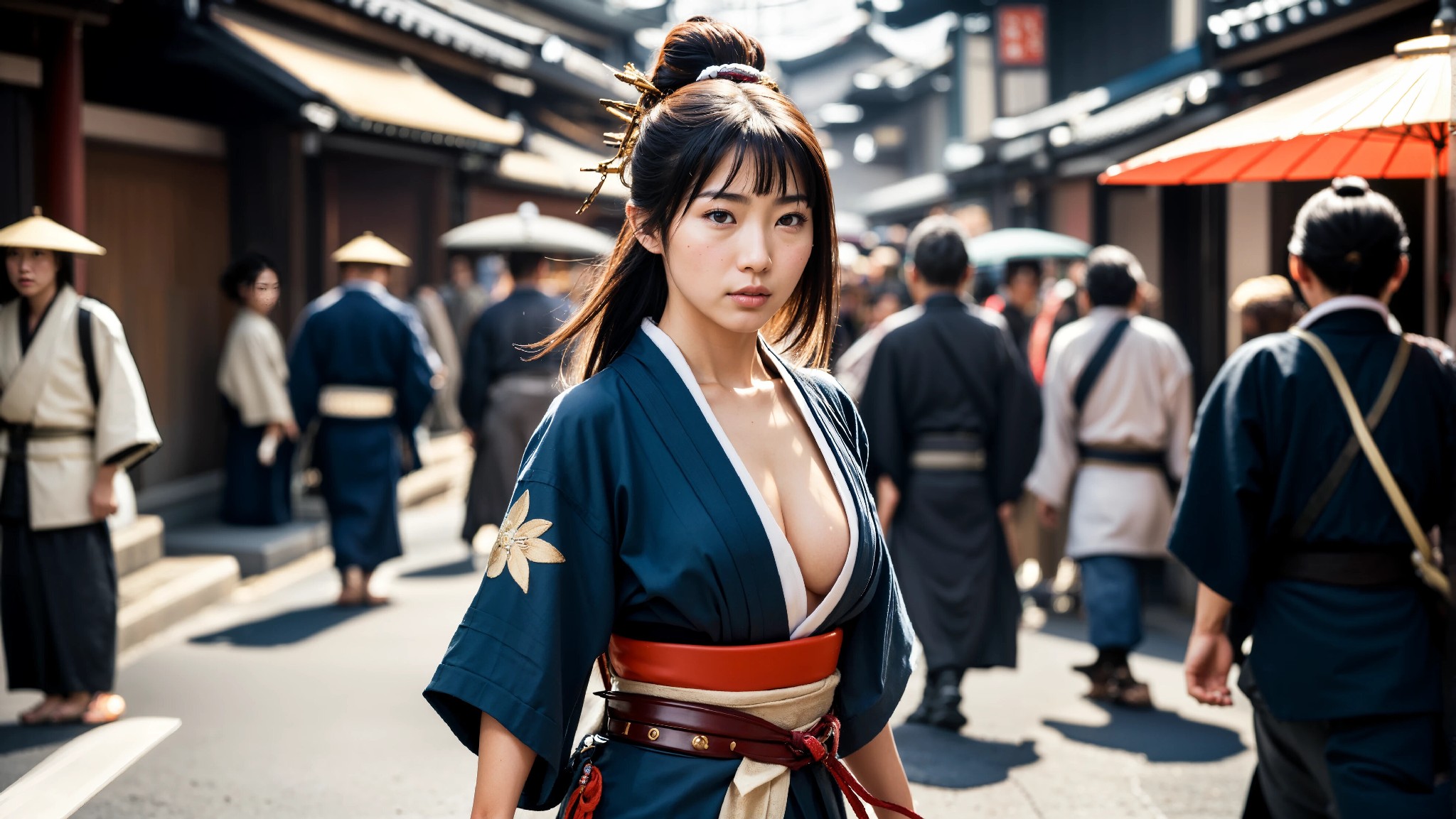 Cute Samurai Girl Cosplay & Fashion