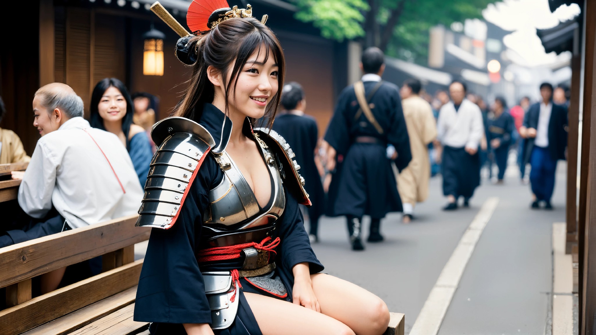 Cute Samurai Girl Cosplay & Fashion