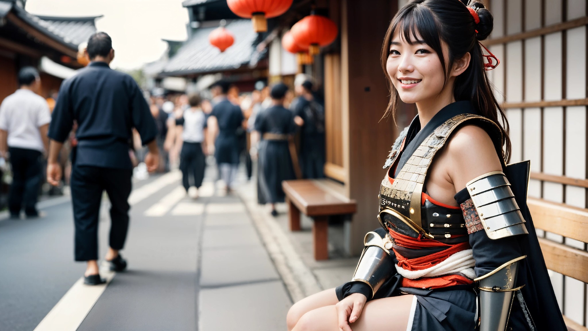 Cute Samurai Girl Cosplay & Fashion