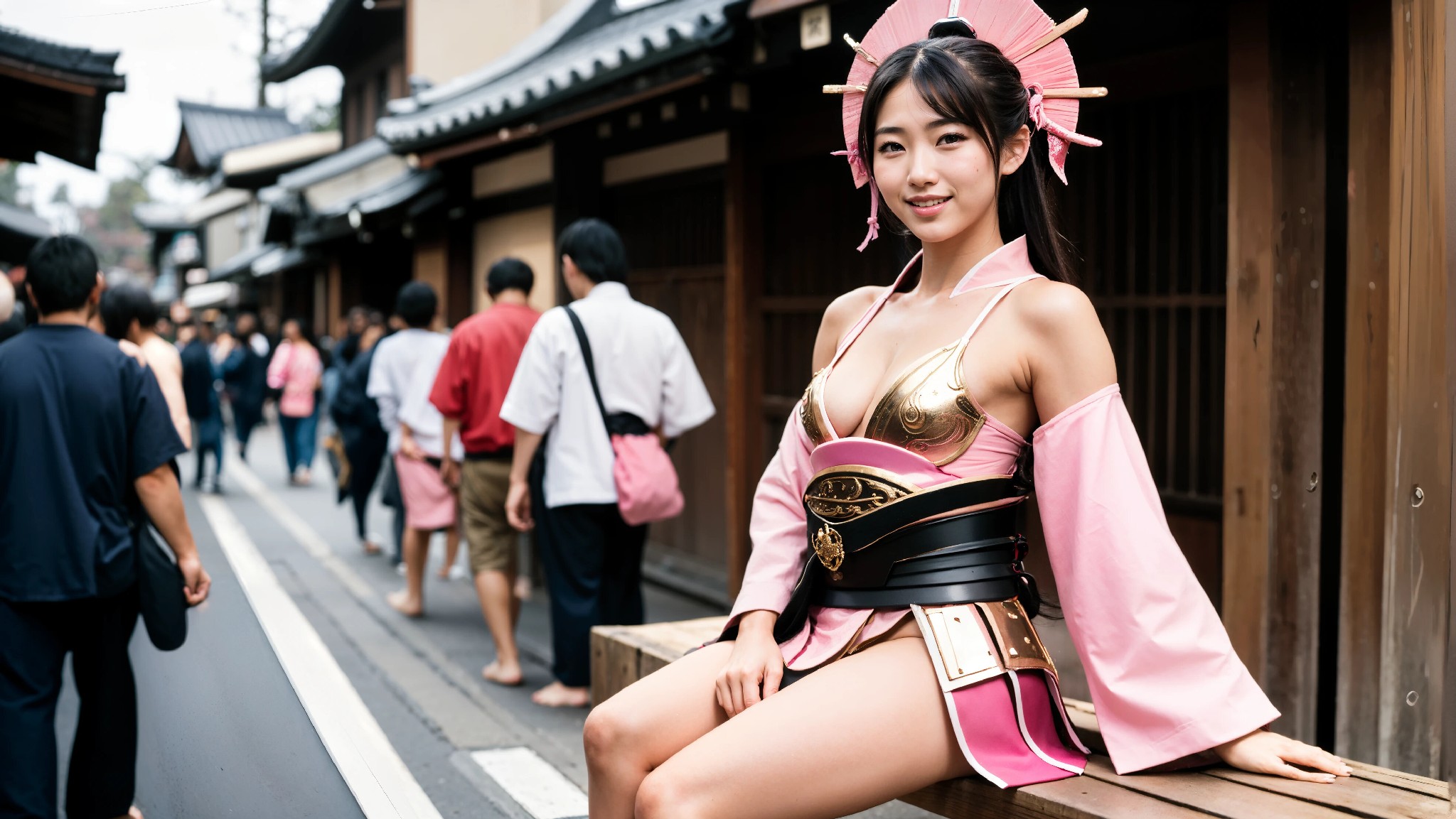 Cute Samurai Girl Cosplay & Fashion