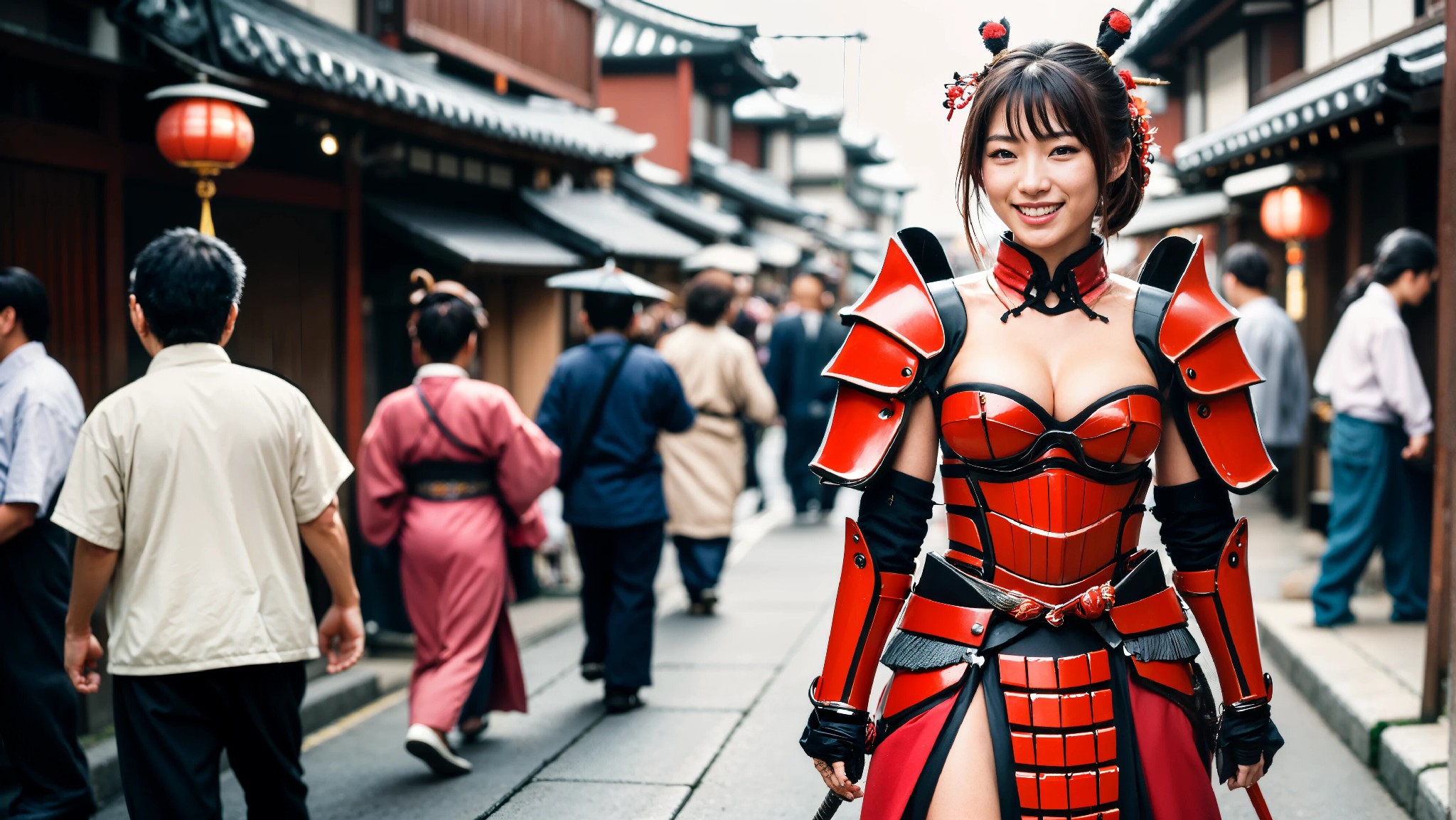Cute Samurai Girl Cosplay & Fashion