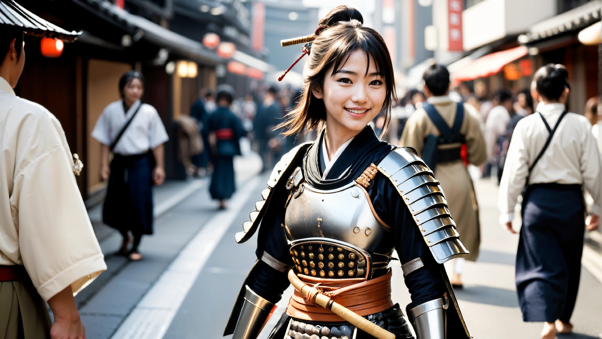 Cute Samurai Girl Cosplay & Fashion