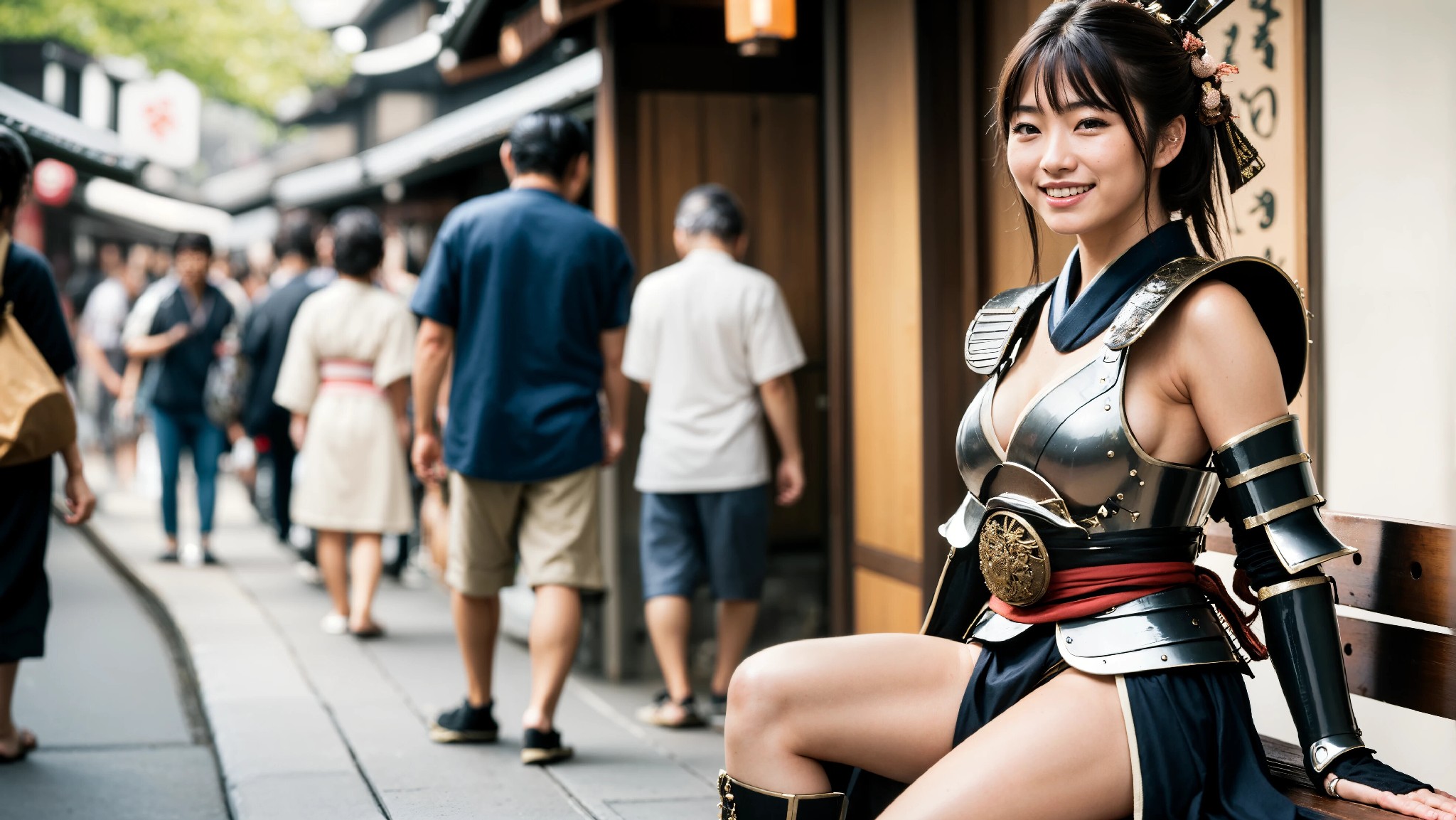 Cute Samurai Girl Cosplay & Fashion
