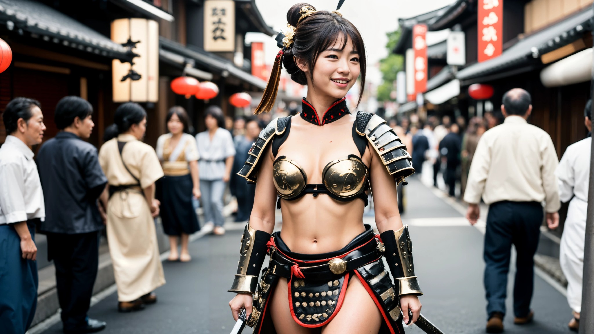 Cute Samurai Girl Cosplay & Fashion