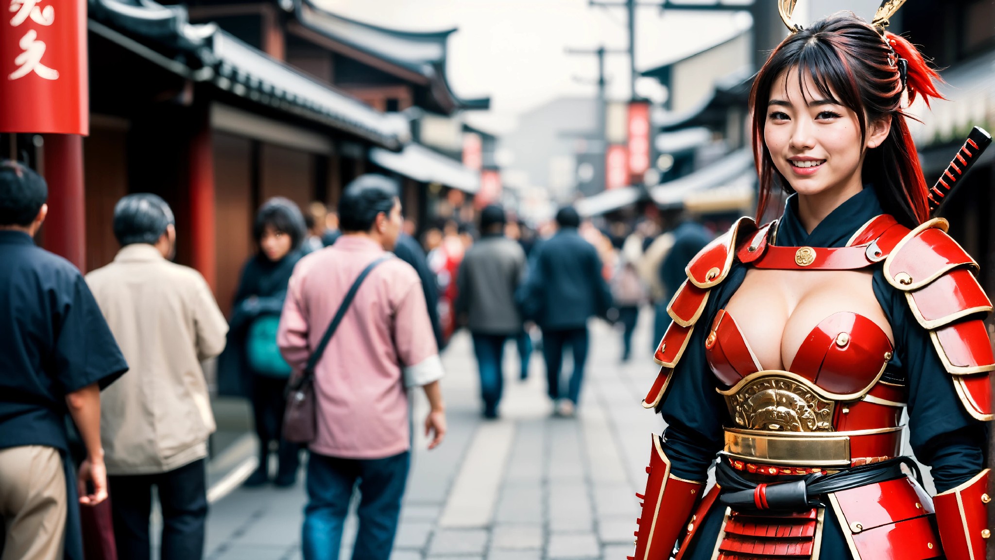 Cute Samurai Girl Cosplay & Fashion