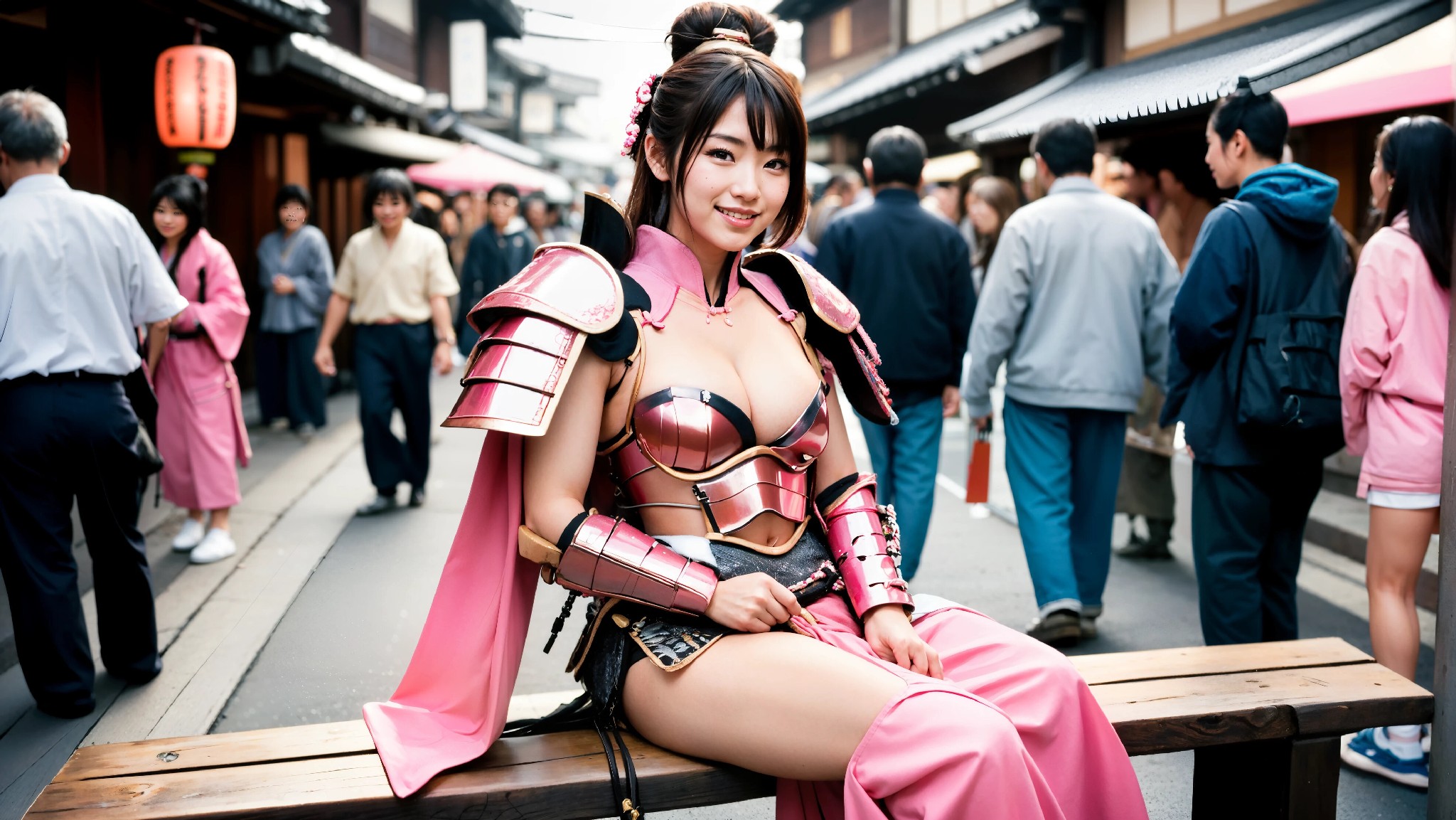 Cute Samurai Girl Cosplay & Fashion