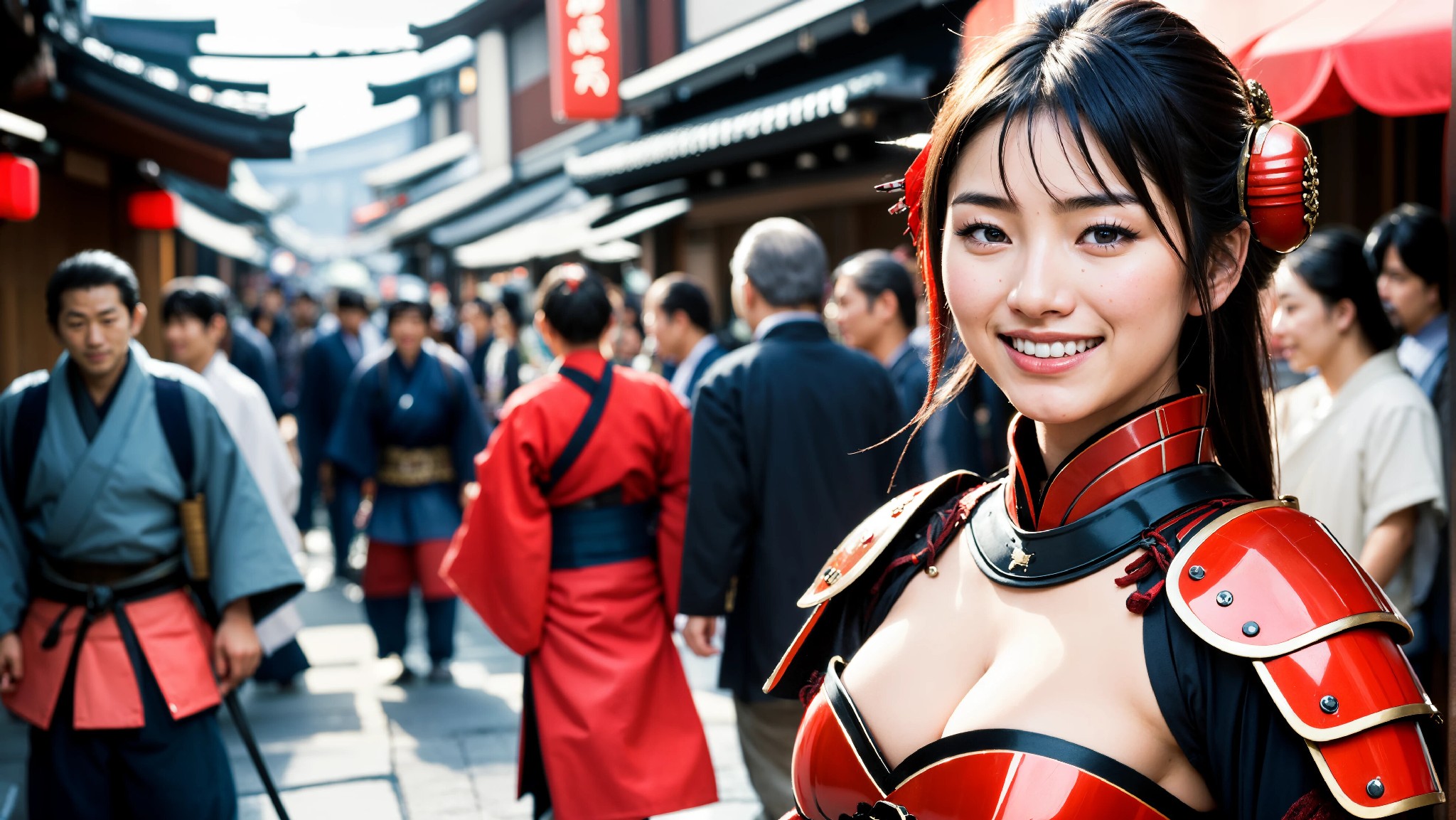 Cute Samurai Girl Cosplay & Fashion