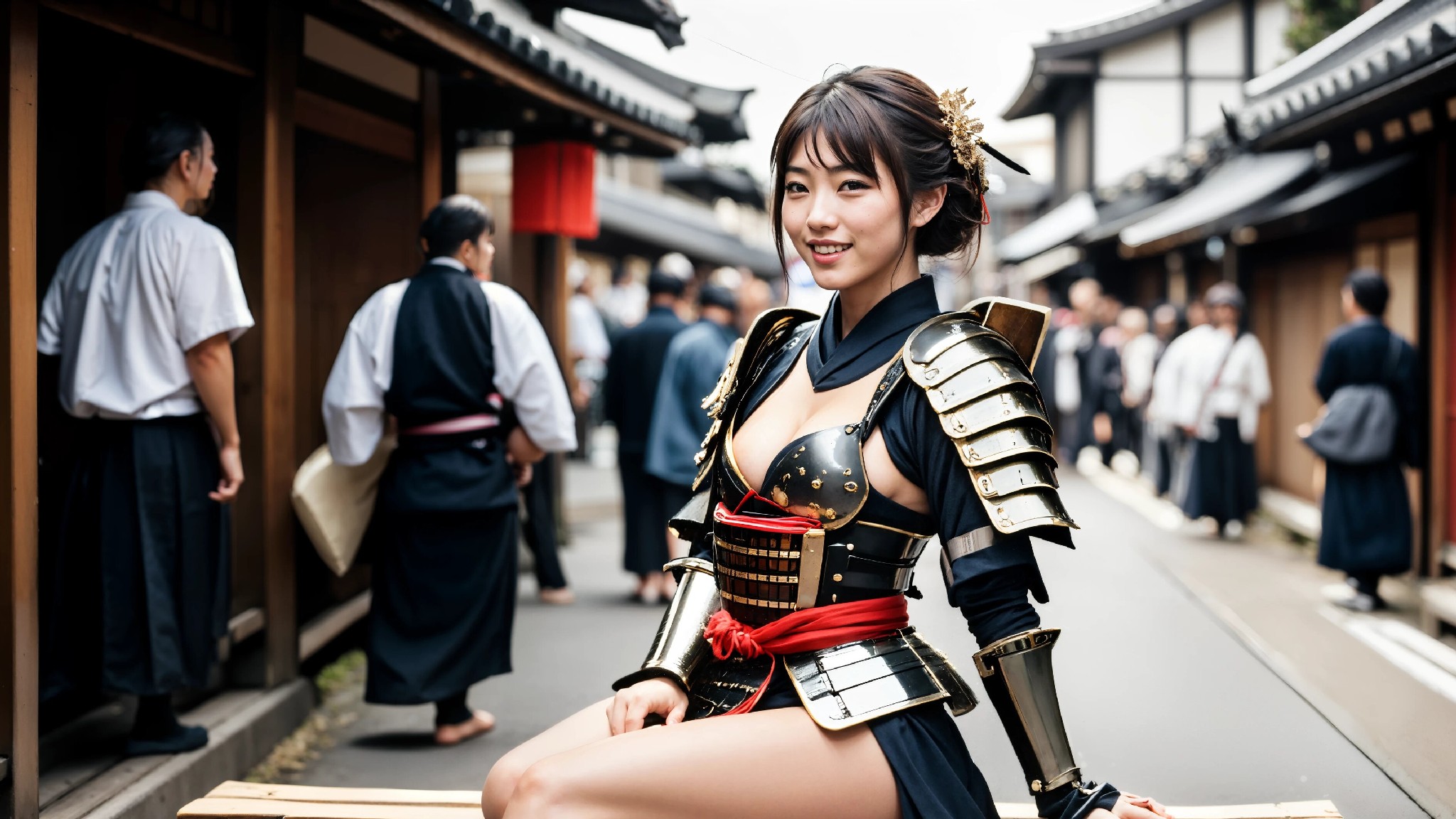 Cute Samurai Girl Cosplay & Fashion