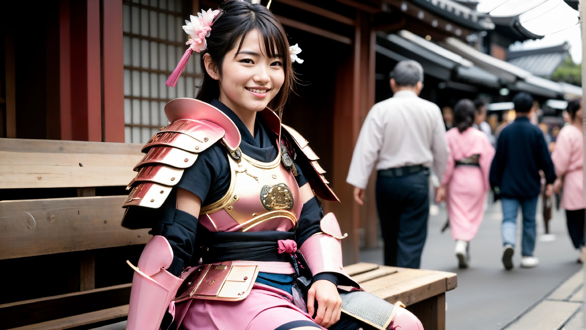 Cute Samurai Girl Cosplay & Fashion
