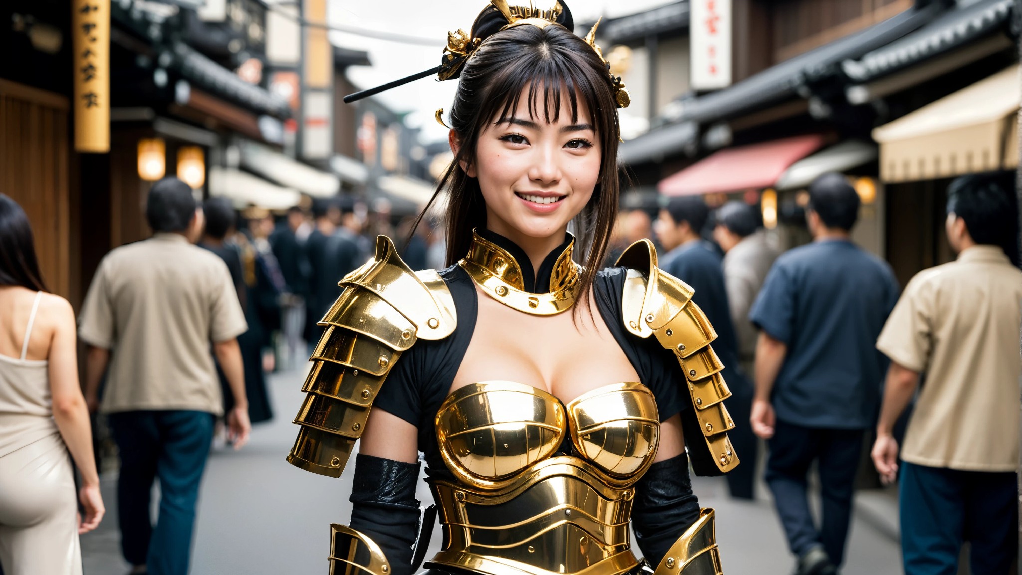 Cute Samurai Girl Cosplay & Fashion