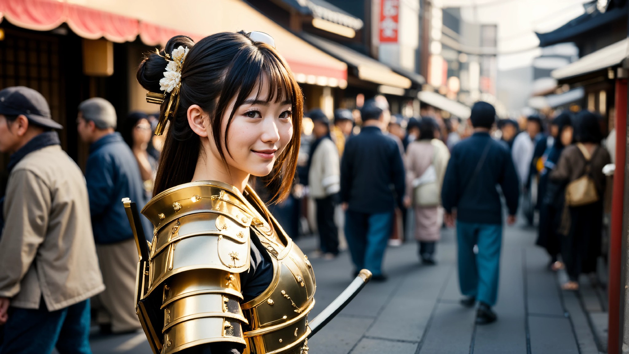 Cute Samurai Girl Cosplay & Fashion
