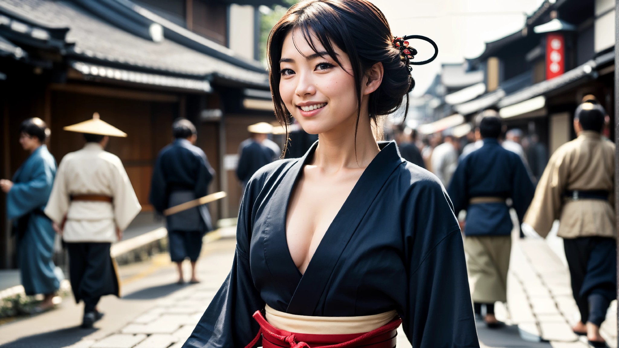 Cute Samurai Girl Cosplay & Fashion