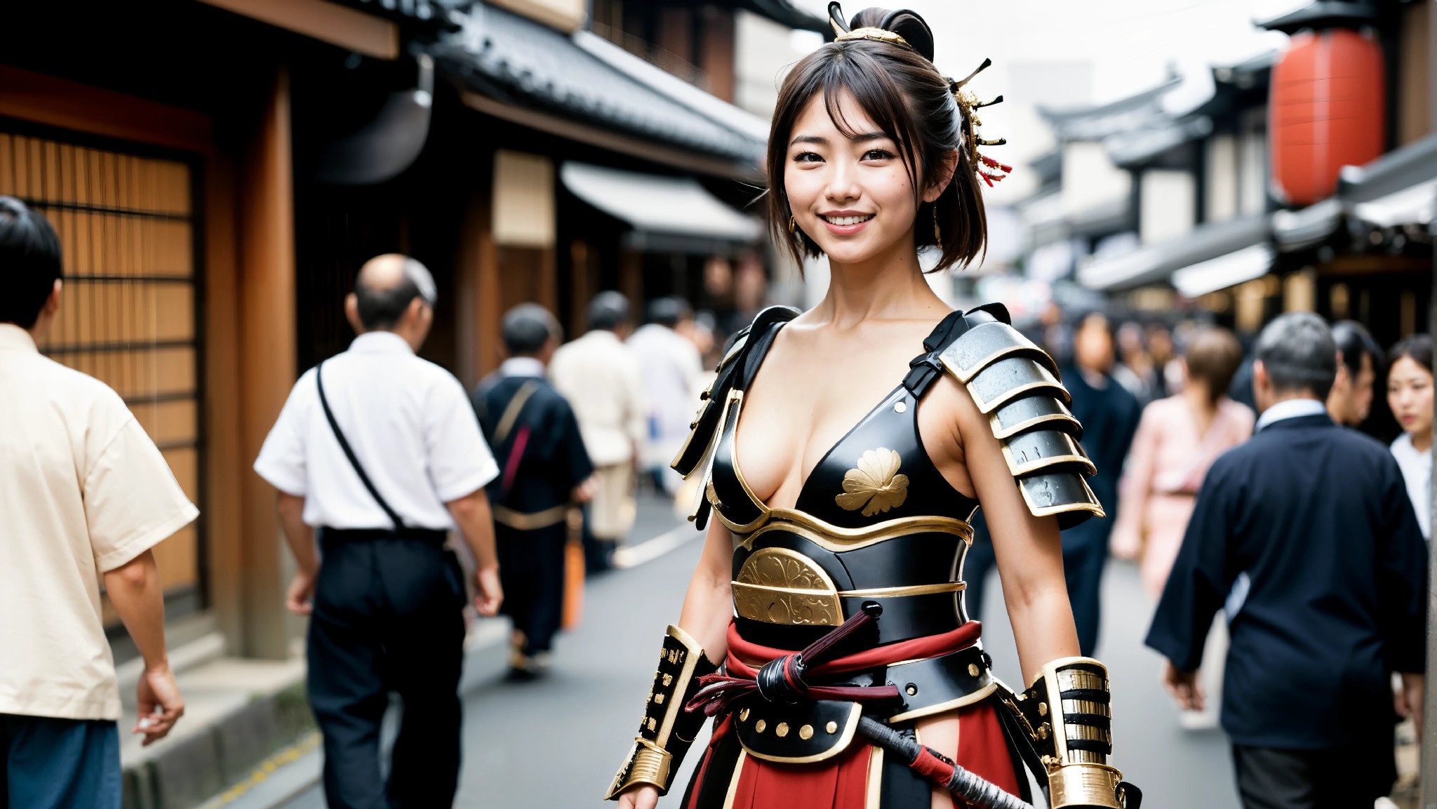 Cute Samurai Girl Cosplay & Fashion