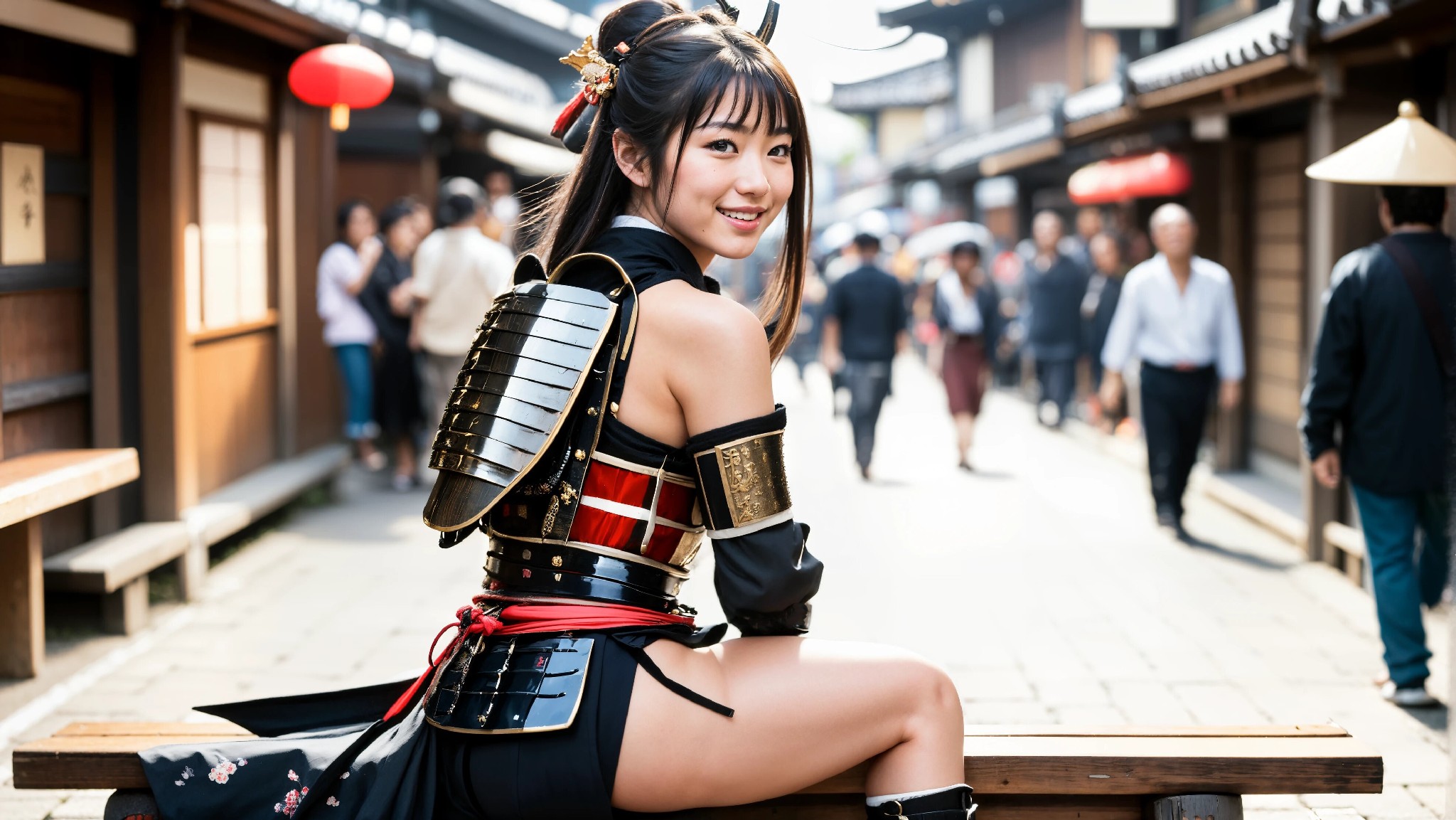 Cute Samurai Girl Cosplay & Fashion