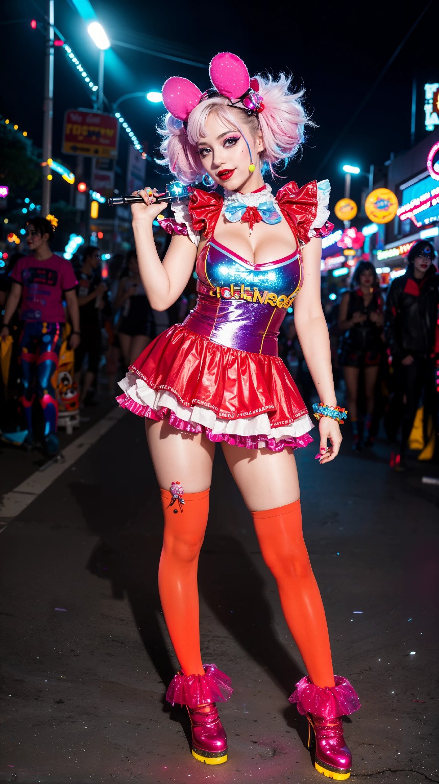 Sexy bunnies and clowns