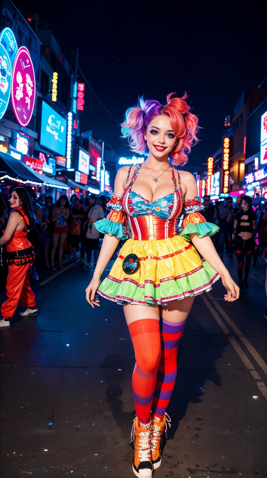Sexy bunnies and clowns