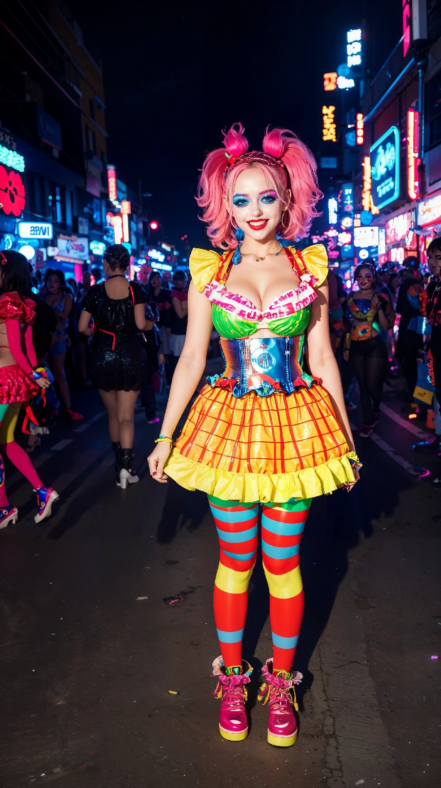 Sexy bunnies and clowns