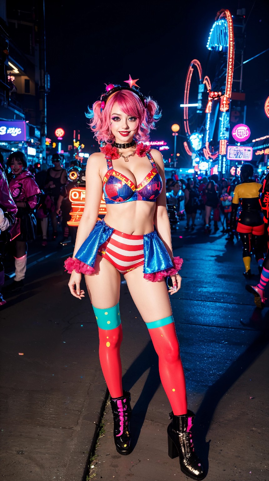 Sexy bunnies and clowns