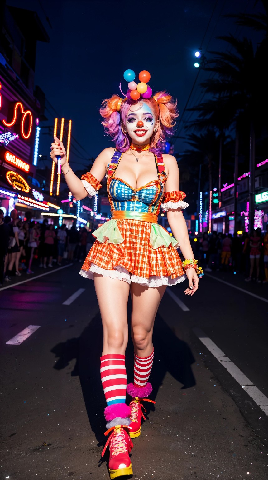 Sexy bunnies and clowns
