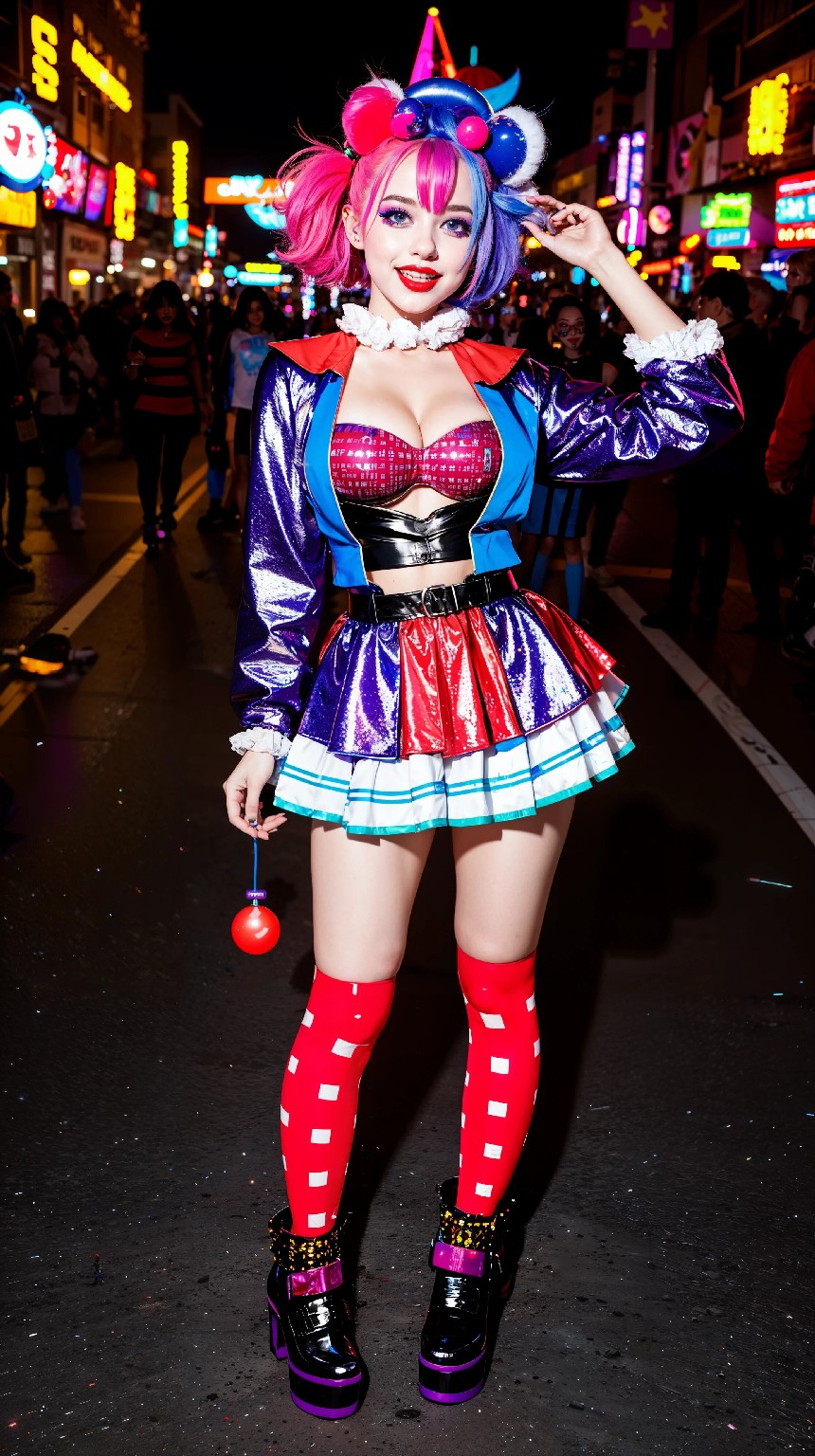 Sexy bunnies and clowns