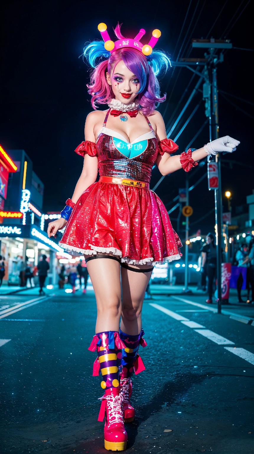 Sexy bunnies and clowns