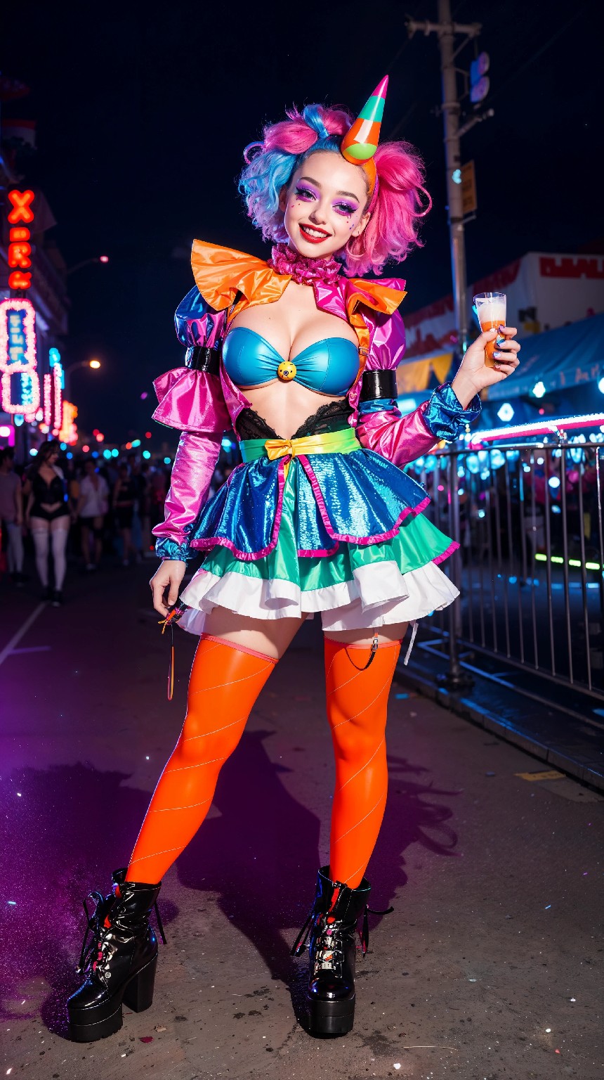 Sexy bunnies and clowns