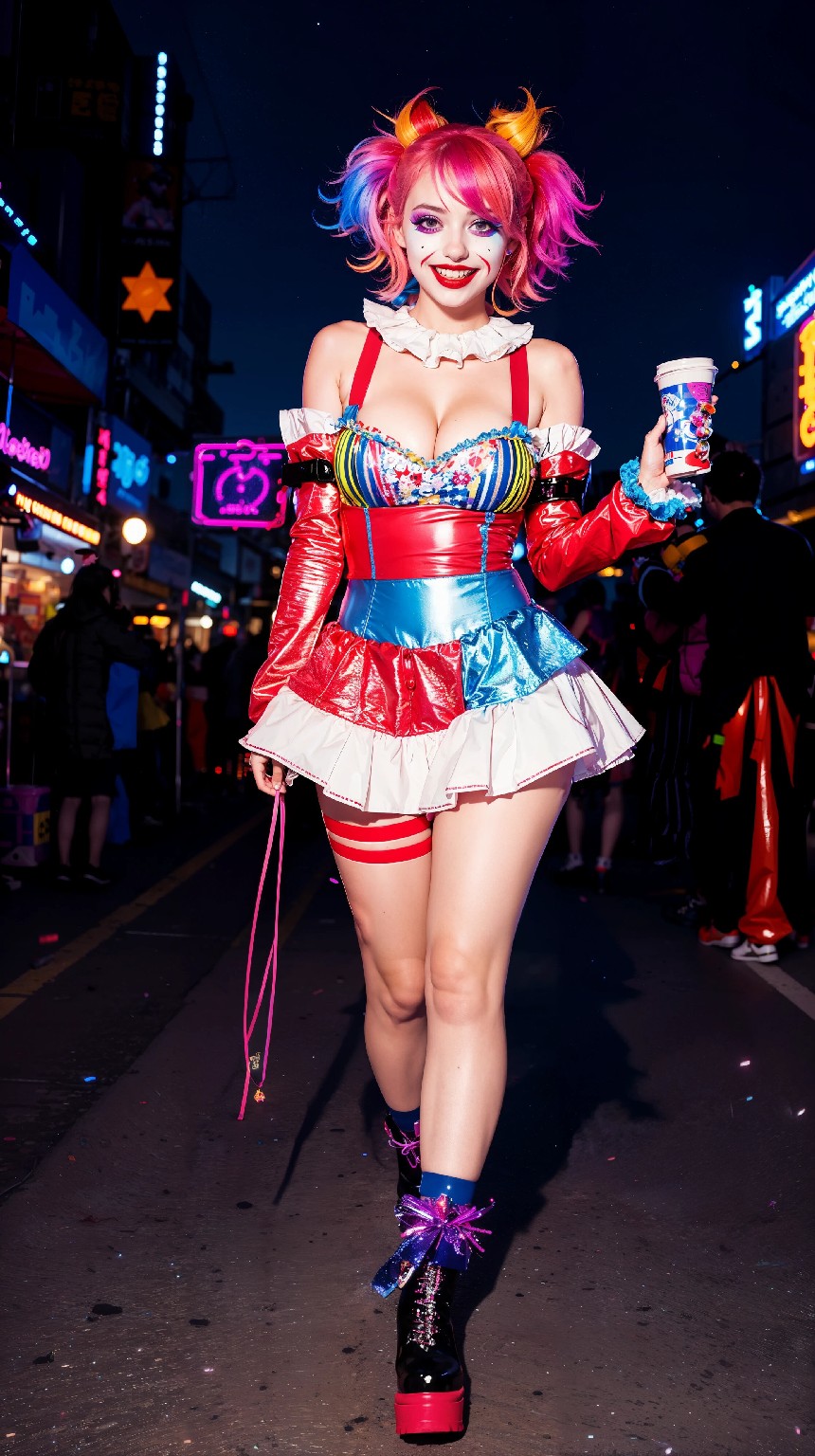 Sexy bunnies and clowns