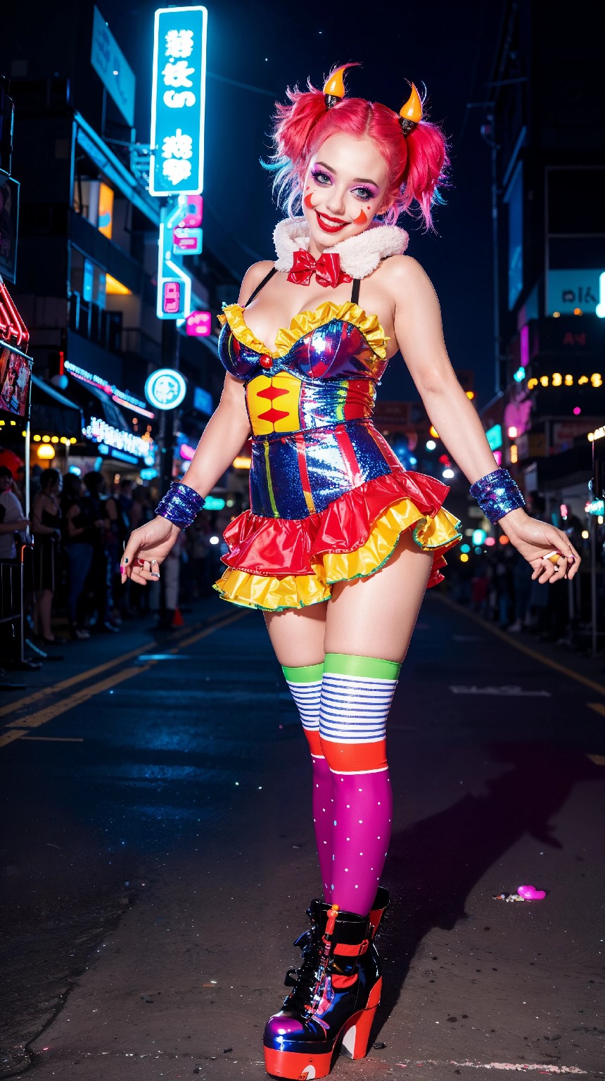 Sexy bunnies and clowns