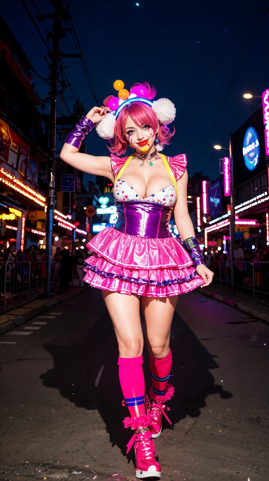 Sexy bunnies and clowns