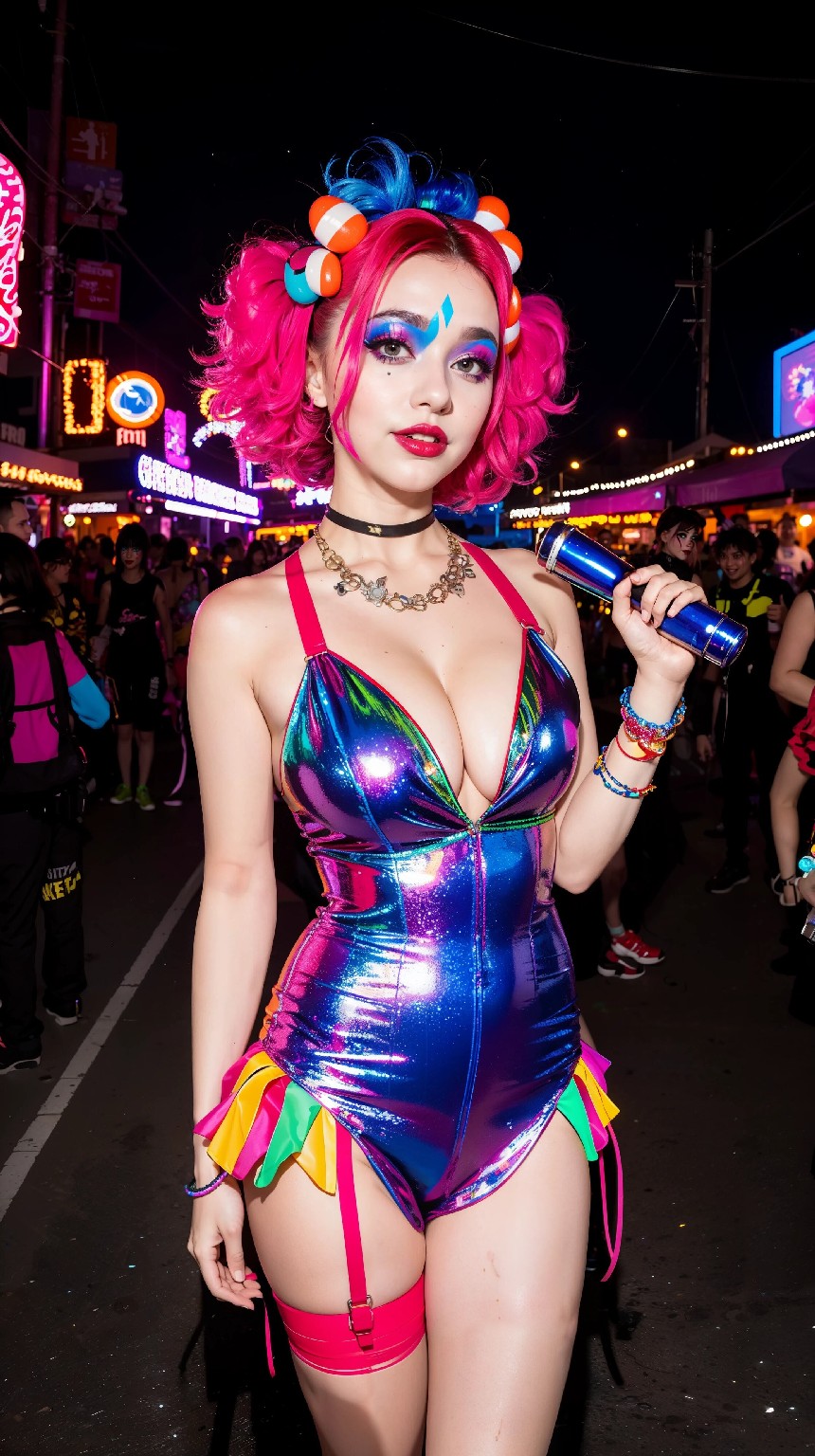 Sexy bunnies and clowns