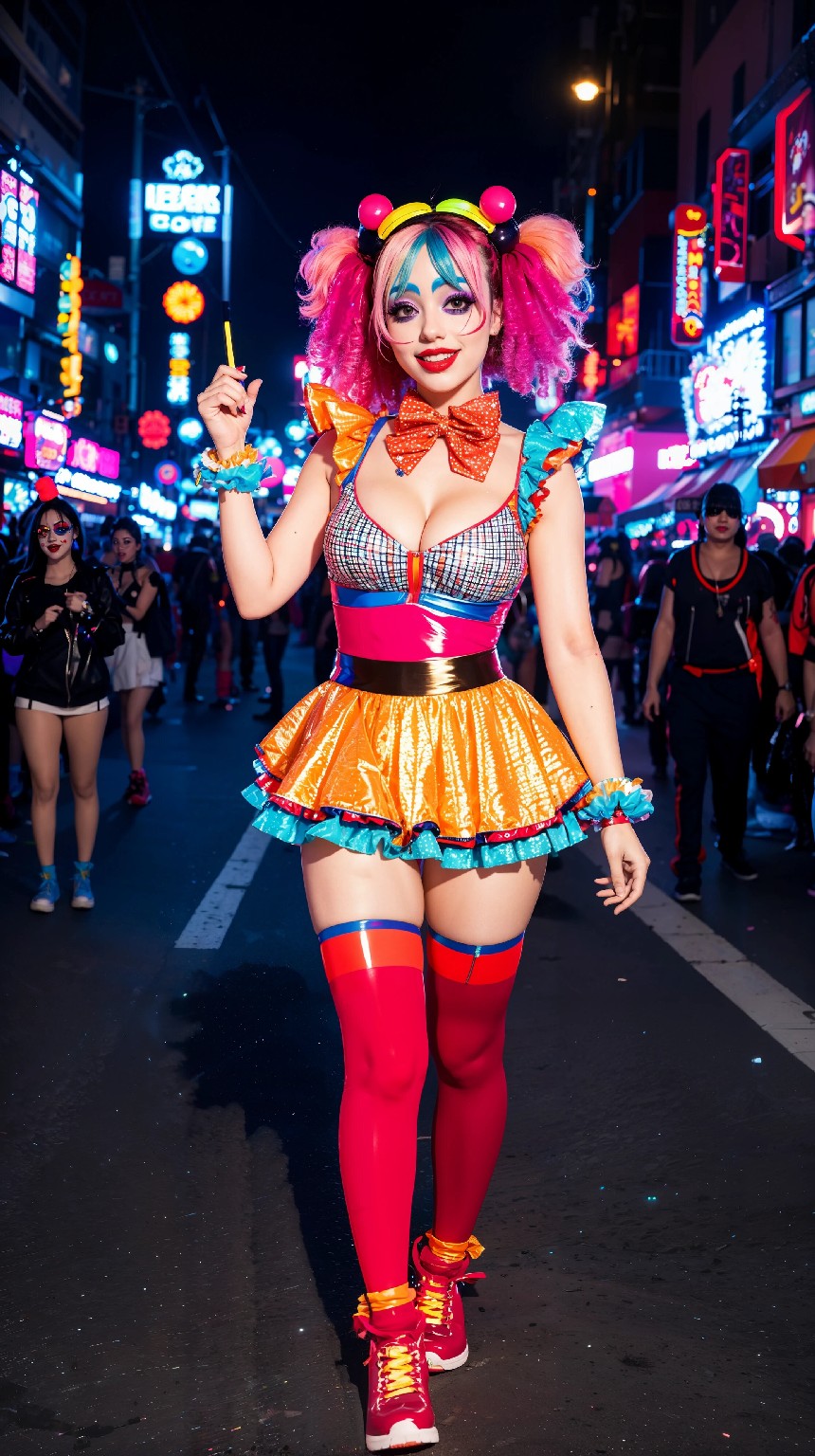 Sexy bunnies and clowns