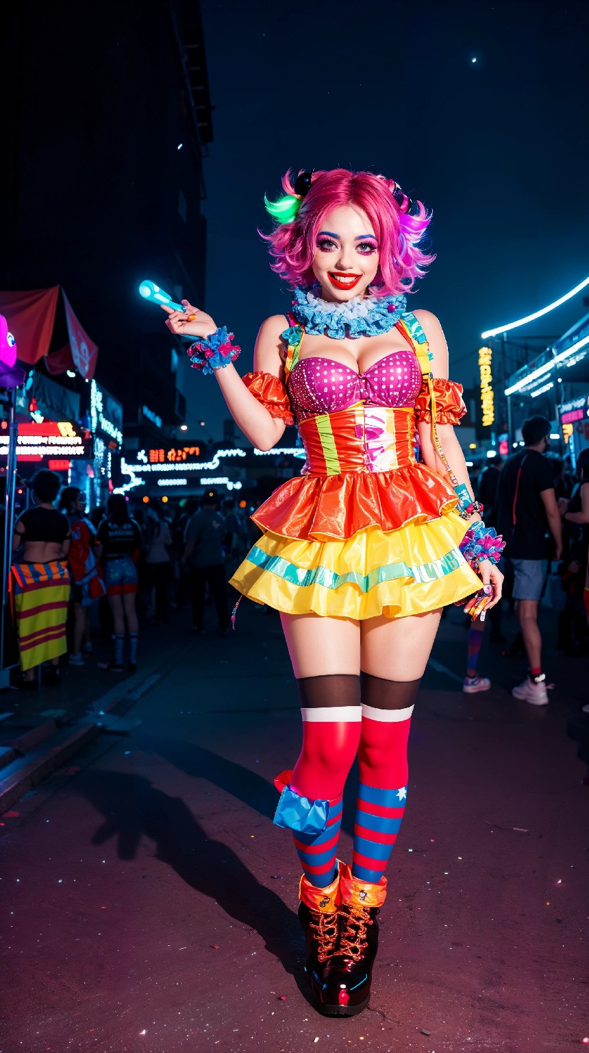 Sexy bunnies and clowns