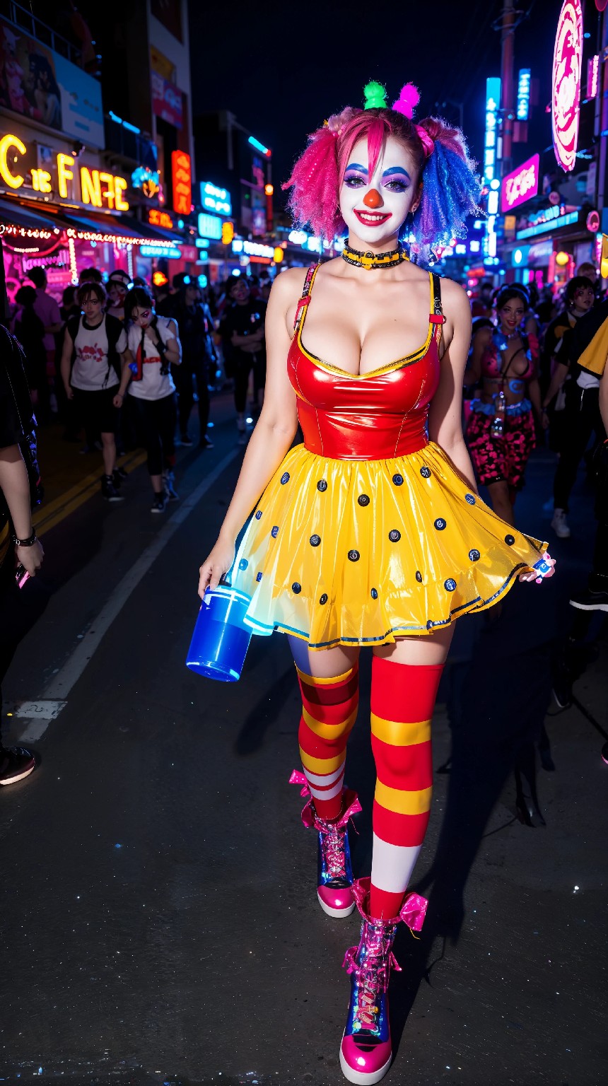 Sexy bunnies and clowns