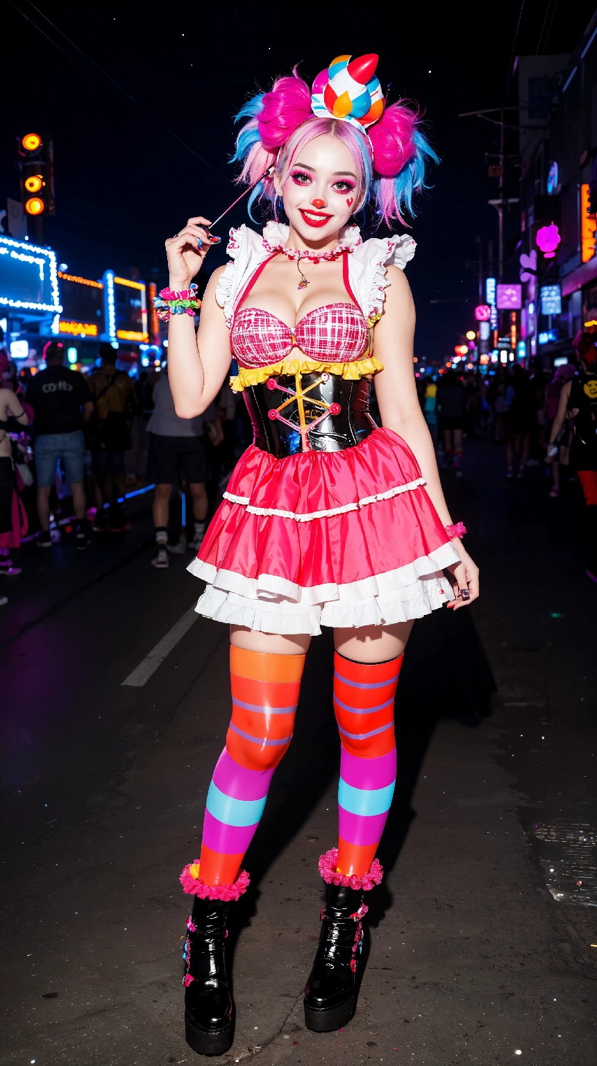 Sexy bunnies and clowns
