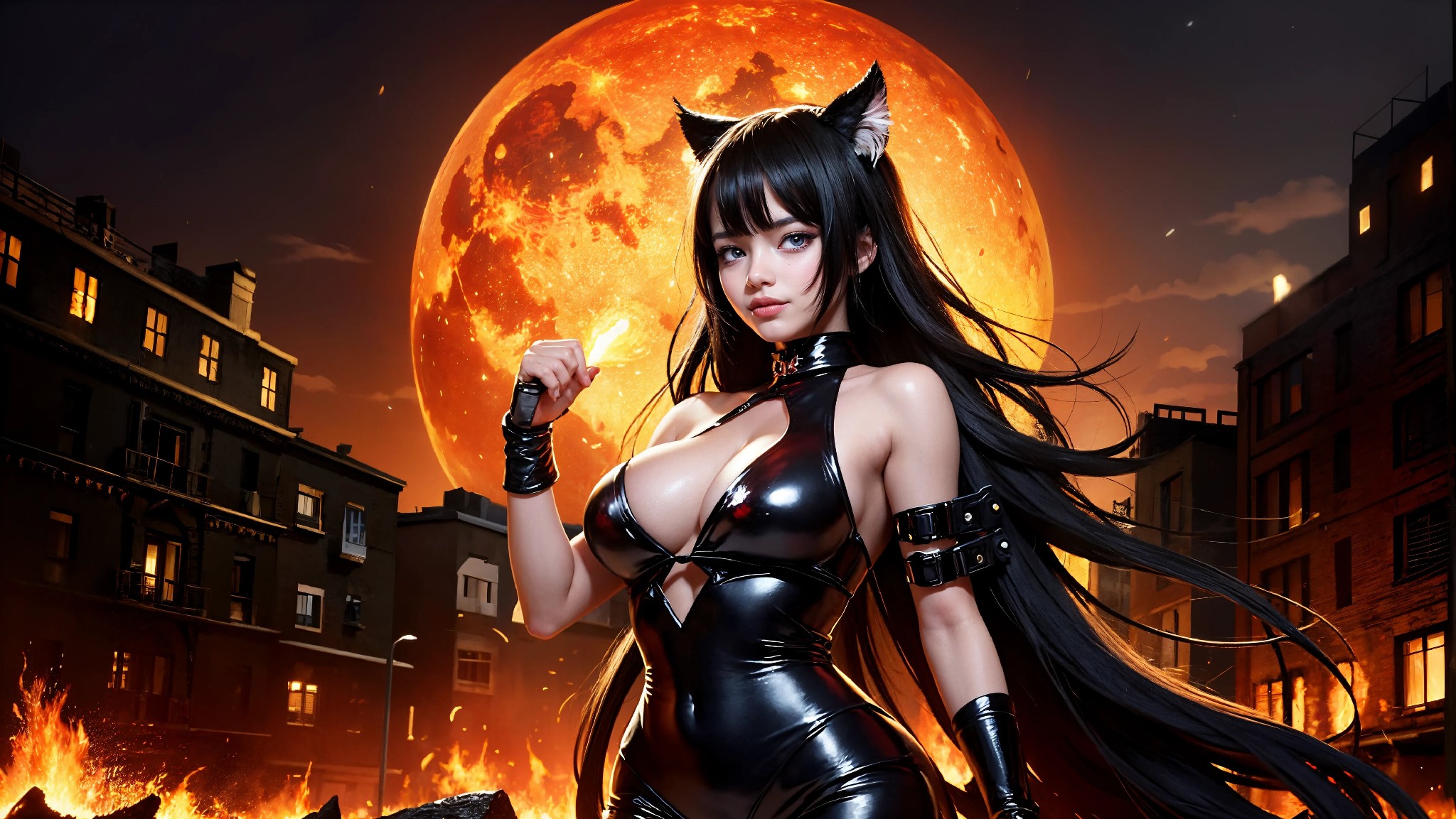Cute devil girl from hell