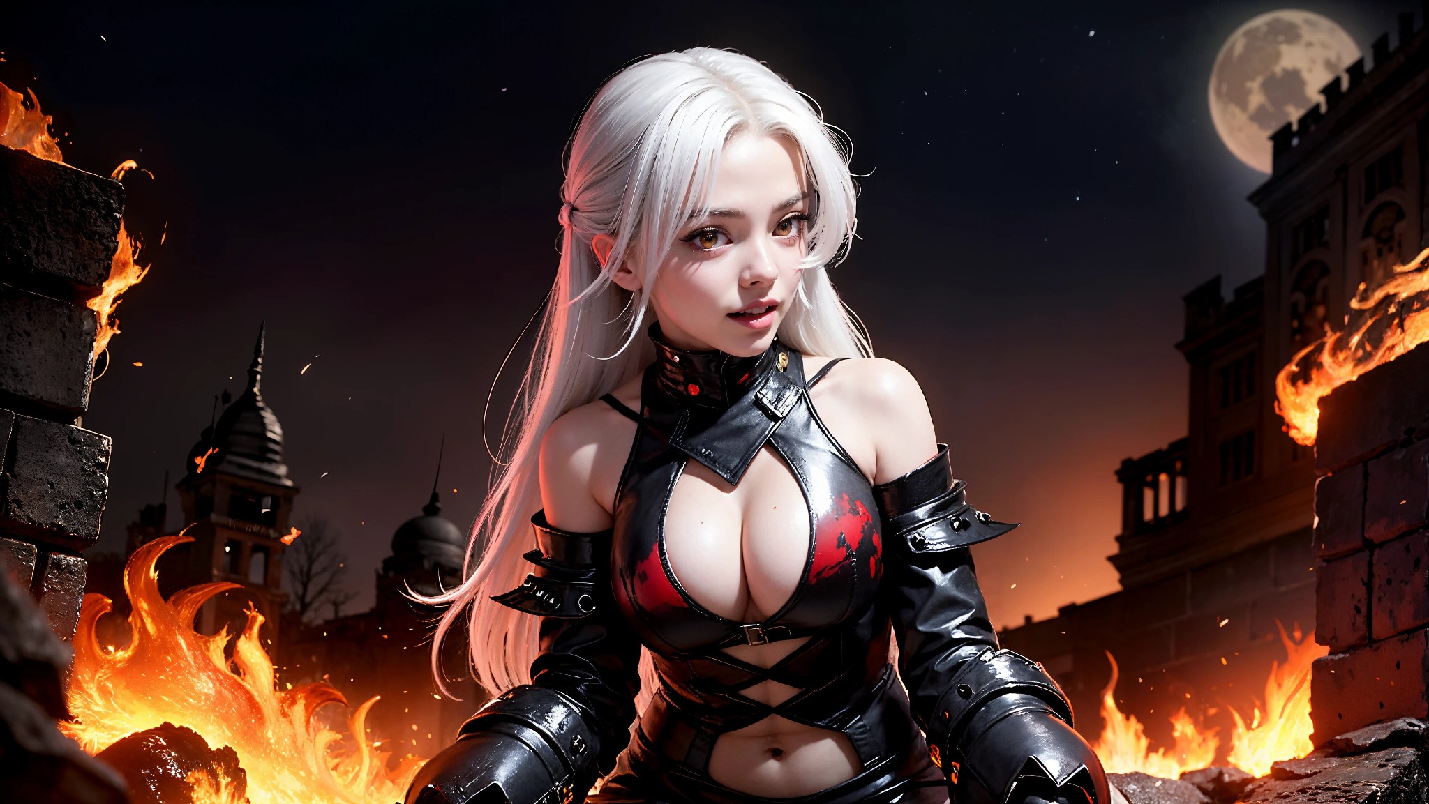 Cute devil girl from hell