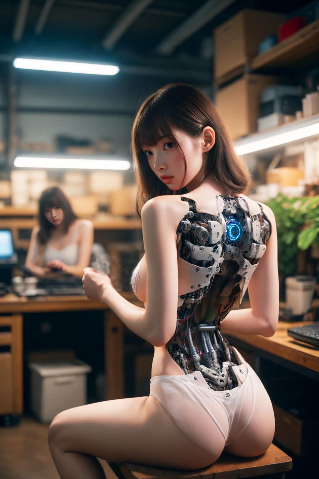 Cute Robot Girlfriend Repair Diary