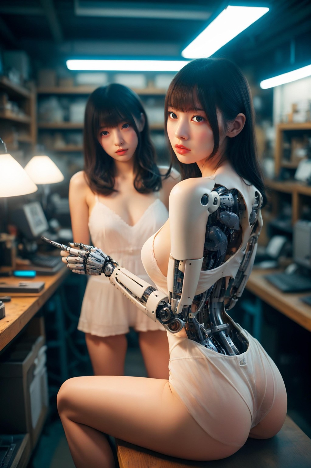 Cute Robot Girlfriend Repair Diary