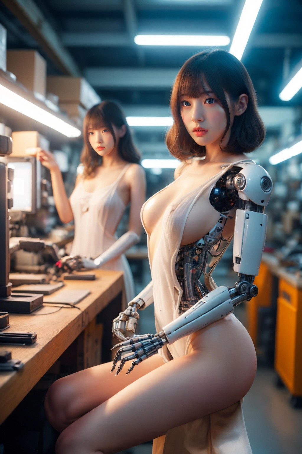 Cute Robot Girlfriend Repair Diary