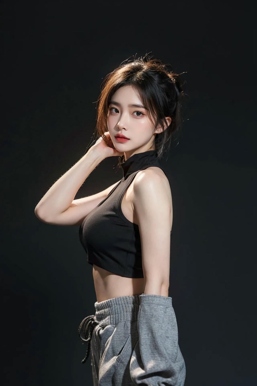 ★PATREON★ AI_KAORI - Sporty Girl with Mask On - Part 2