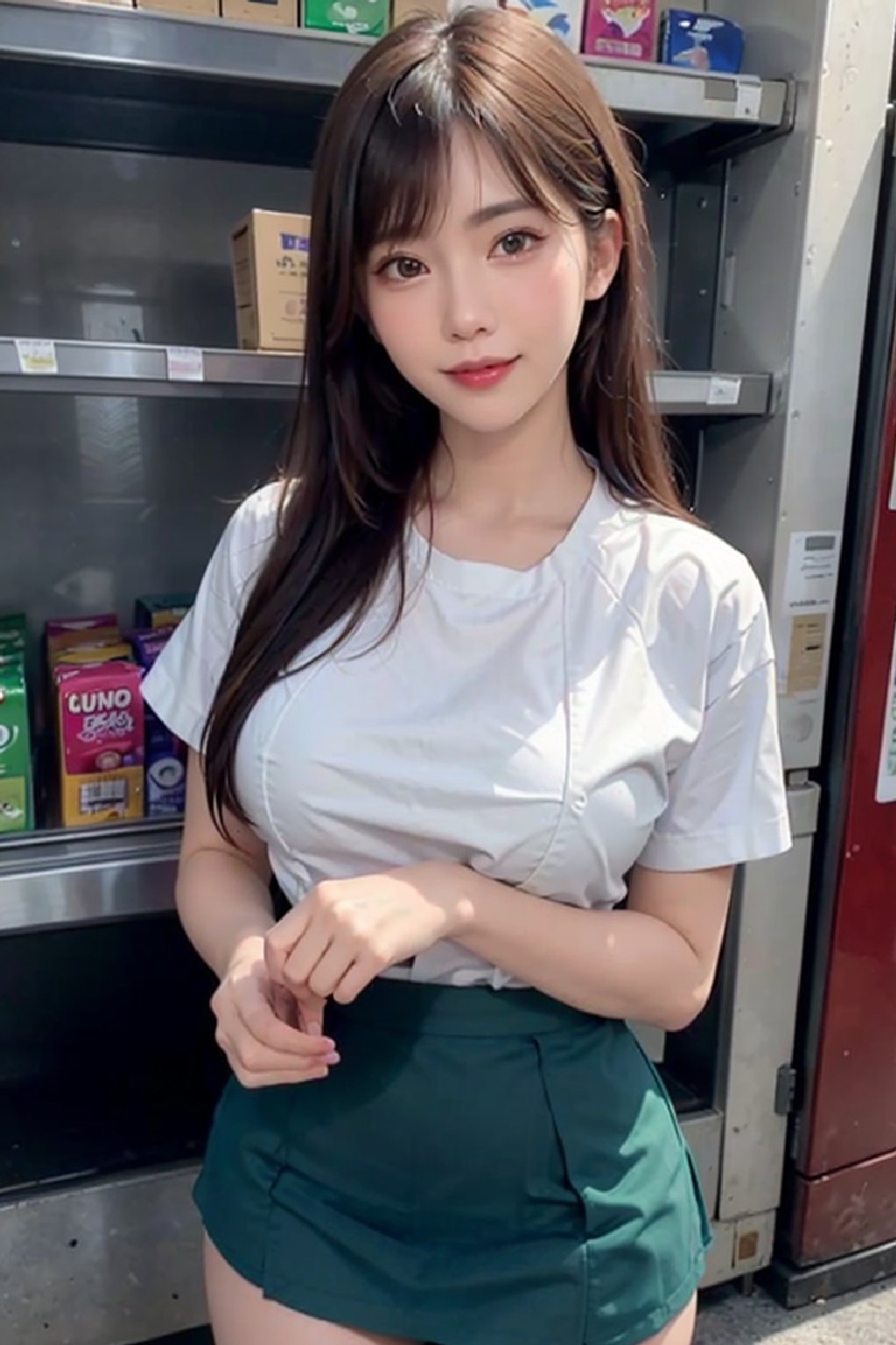 性感女便利商店店員