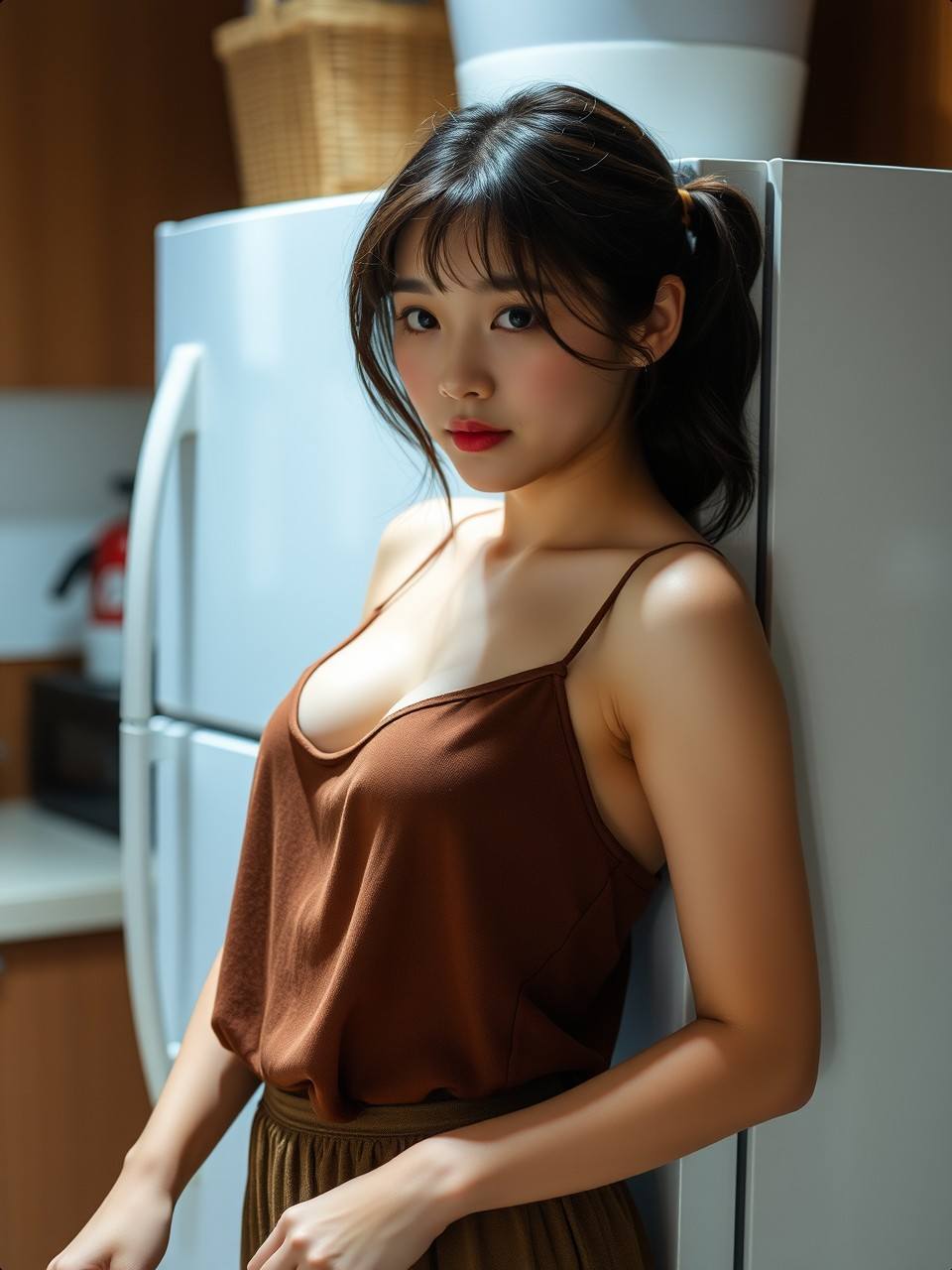 晨曦微露，廚間詩意