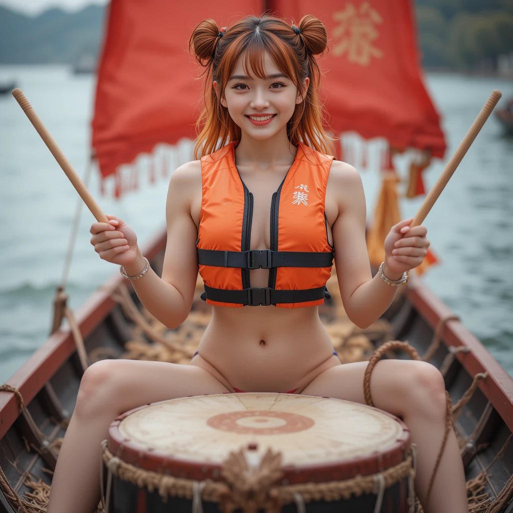 Dragon Boat Sister Drummer