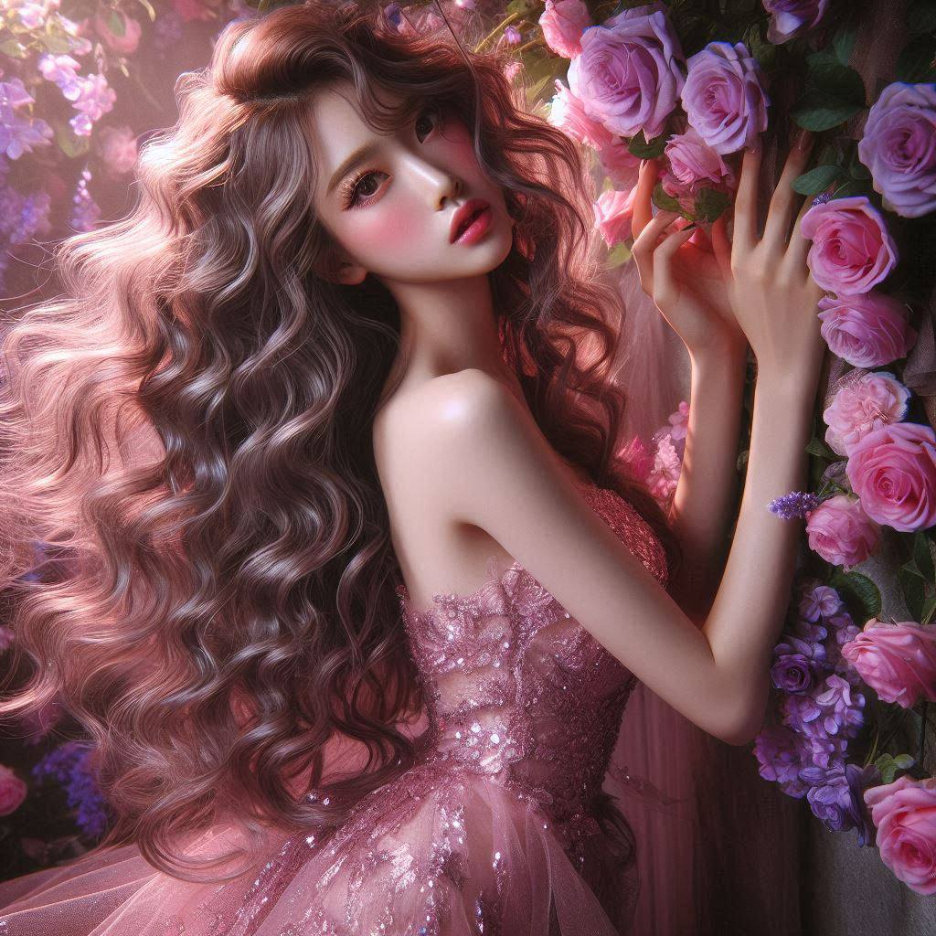 Clusters of Flowers Weave Dreamwalls