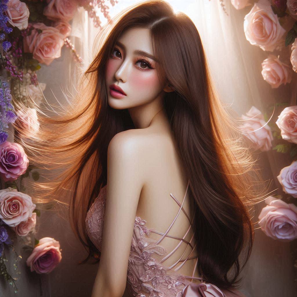 Clusters of Flowers Weave Dreamwalls