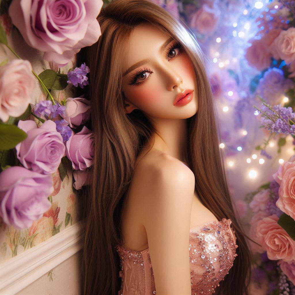 Clusters of Flowers Weave Dreamwalls