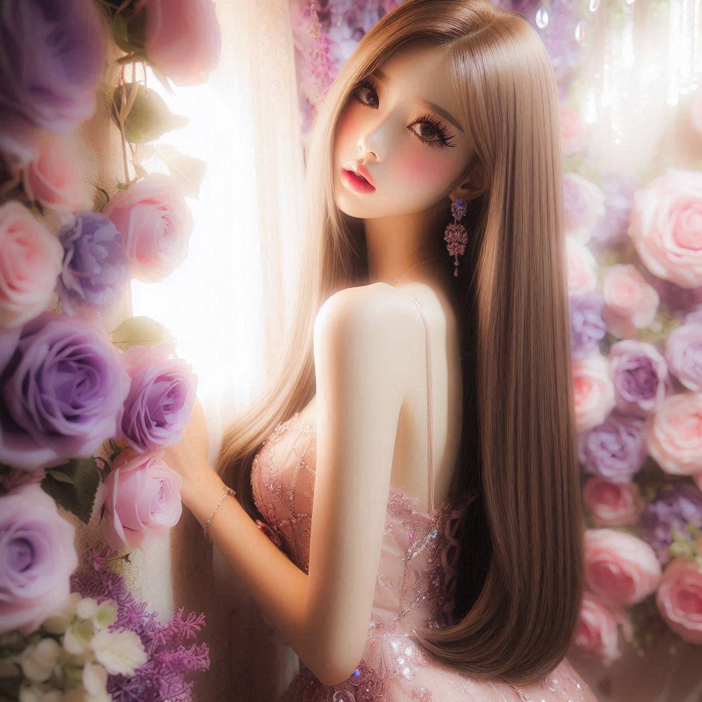 Clusters of Flowers Weave Dreamwalls