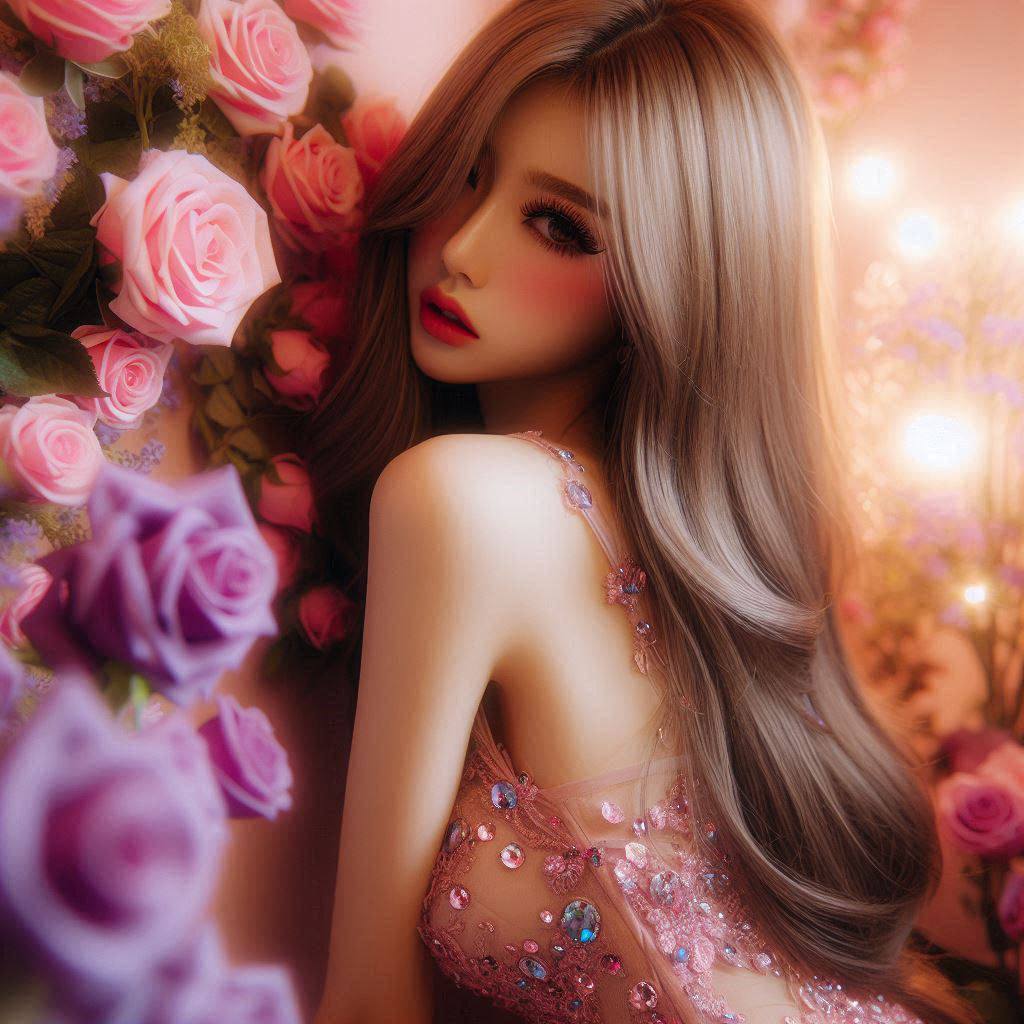 Clusters of Flowers Weave Dreamwalls