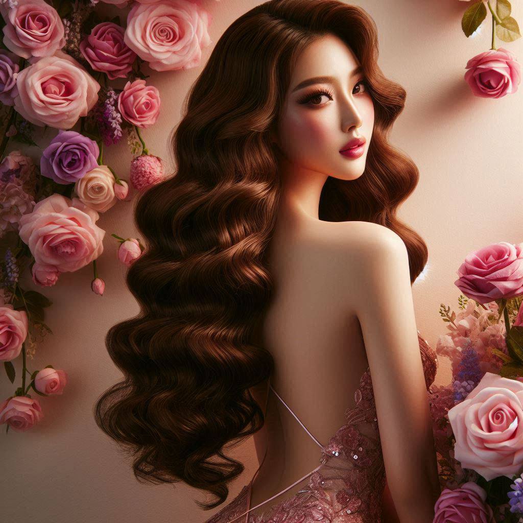 Clusters of Flowers Weave Dreamwalls